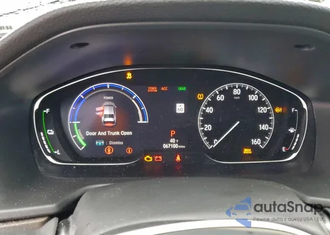 2018 Honda Accord Hybrid Exl z USA, uszkodzony, nr VIN 1HGCV3F57JA003333